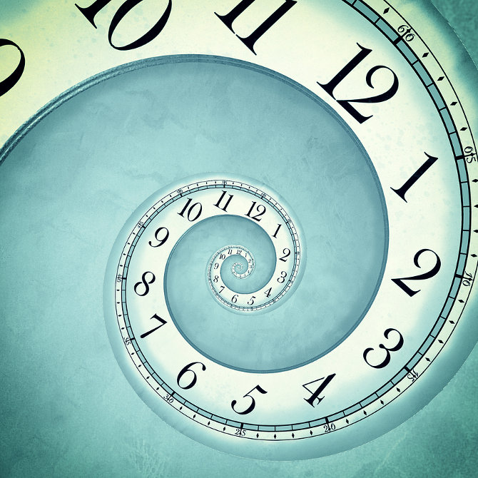 spiral clock-spiraalne kell